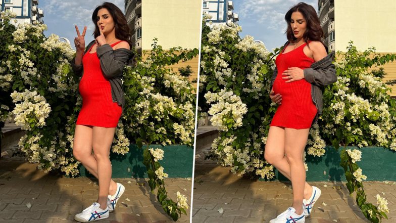 Mansi Sharma Is Pregnant Once Again! Choti Sarrdaarni Actress Flaunts Her Baby Bump in Red Short Dress on Insta!