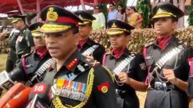 Indian Army Inducts First Batch of Five Women Army Officers Into Artillery Regiments (Watch Video)