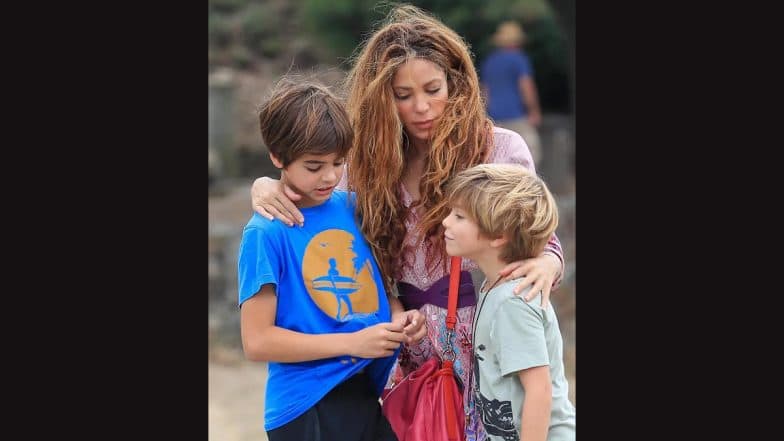 Shakira Takes Her Kids Milan and Sasha on Holiday Before Moving to ...