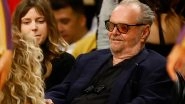 Jack Nicholson Spotted Out in Public Enjoying Los Angeles Lakers and the Memphis Grizzlies Basketball Game