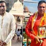 VVS Laxman Visits Mahakaleshwar and Omkareshwar Temples in Madhya Pradesh (See Pic)