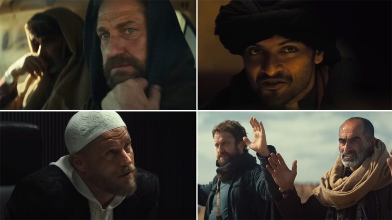 Kandahar Trailer: Spot Ali Fazal and Elnaaz Norouzi in New Action-Packed Promo of Gerard Butler's Thriller (Watch Video)