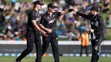 New Zealand Announce Squad for Five-Match ODI Series Against Pakistan