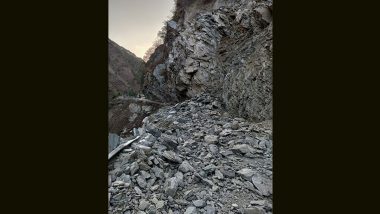 Uttarakhand: Badrinath Highway Closed Due to Boulders Near Birhi Village in Chamoli