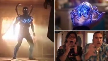 Blue Beetle: Xolo Maridueña Discovers the Alien Scarab in First Promo for His DC Film; Trailer to Release on This Date! (Watch Video)