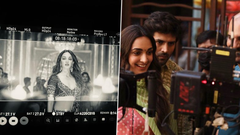 Satyaprem Ki Katha Wraps Shoot! Kiara Advani and Kartik Aaryan Celebrate with Cake Cutting on Set (View Post)