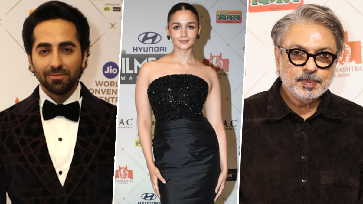 Salmankan Kajal Xxx - Filmfare Awards 2023 Red Carpet: Alia Bhatt, Sanjay Leela Bhansali, Kajol,  Ayushmann Khurrana and More Celebs Arrive in Style for 68th Filmfare Awards  (View Pics and Videos) | ðŸŽ¥ LatestLY