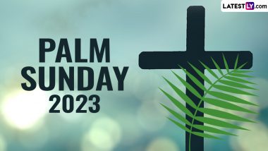 Palm Sunday 2023 Images & Holy Week HD Wallpapers for Free Download Online: Observe the First Day of Holy Week With GIFs, Quotes, Wishes and WhatsApp Messages