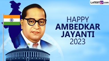 Ambedkar Jayanti 2023 Images & Bhim Jayanti HD Wallpapers for Free Download Online: Send 'Jai Bhim' WhatsApp Messages, Quotes and GIF Greetings to Loved Ones