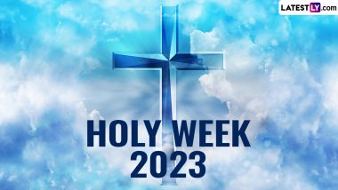 Holy Week Palm Sunday 2023 Images & HD Wallpapers for Free Download Online: Observe Passion Week With Quotes, GIFs, WhatsApp Messages, Bible Verses and Photos