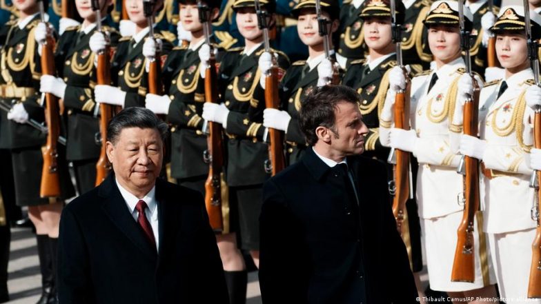 Macron Counting on China to 'bring Russia to Its Senses'