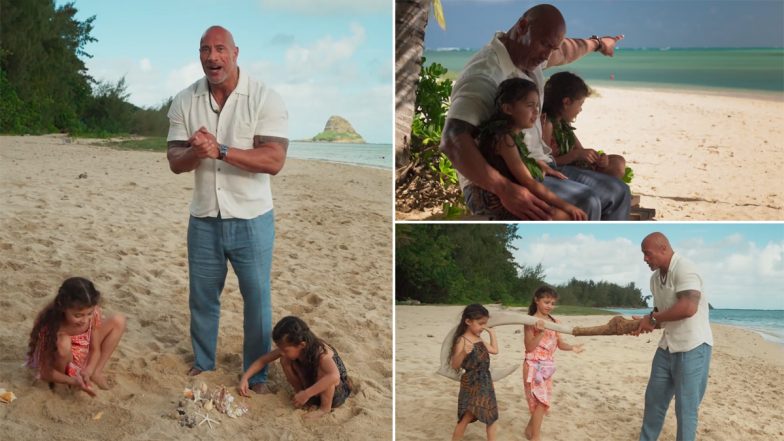 Moana Live Action Remake in Works at Disney! Dwayne Johnson Confirms News  with His Daughters (Watch Video) | LatestLY