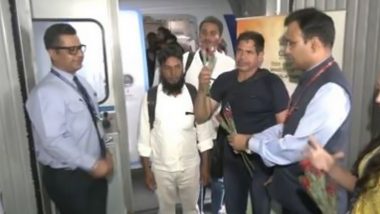 Operation Kaveri: Another Flight Carrying 231 Indian Passengers From Conflict-Torn Sudan Reaches New Delhi (Watch Video)