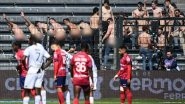 French Football Spectators Drop Pants, Show Their Bums To Distract Rival Player From Taking a Penalty During Clermont Foot vs Angers Ligue 1 Match