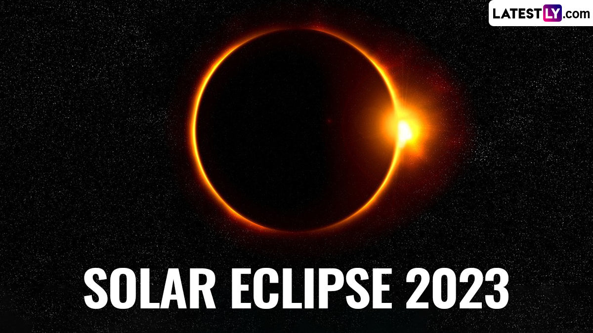 Festivals & Events News Solar Eclipse 2023 Date and Time Will Surya