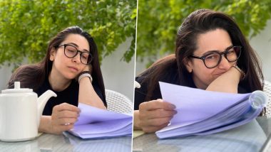 Karisma Kapoor Shares Glimpse of Her Script Reading Session As She Returns to Work (View Pics)