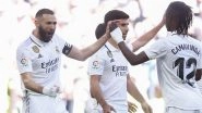 Real Madrid 6&ndash;0 Real Valladolid, La Liga 2022&ndash;23: Karim Benzema Scores Hat-Trick in Los Blancos Victory (Watch Goal Video Highlights)