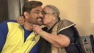 MS Dhoni Meets 88-Year-Old Fan, CSK Captain&rsquo;s Heartwarming Gesture Goes Viral! (See Pics)