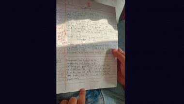 Chandigarh University Student Writes 'Selective' Songs in Answersheet To At least Score Passing Marks, Teacher Responds in Funny Way (Watch Video)