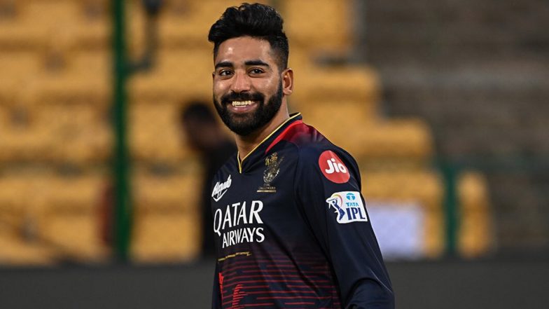 Mohammed Siraj Wins Man of the Match Award in PBKS vs RCB IPL 2023 Match