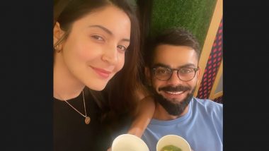 Anushka Sharma and Virat Kohli ‘Party Hard(ly)’ in This Adorable Photo While Celebrating RCB Victory in IPL (View Post)