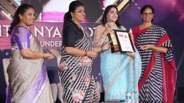 Business News | Nithanya Thothiyana Founder of Nithi Honored with Prestigious HMTV Naari Puraskar 2023