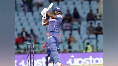 Sports News | IPL 2023: Mayers' Blistering 73 Guides Lucknow Super Giants to 193/6 Against Delhi Capitals