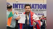 World News | Nepal's Differently-able Weightlifter Fights for National Recognition