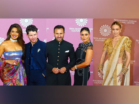 Entertainment News | Priyanka-Nick, Kareena-Saif to Gigi Hadid, Celebs Attend Nita Mukesh Ambani Cultural Centre - Vimarsana News
