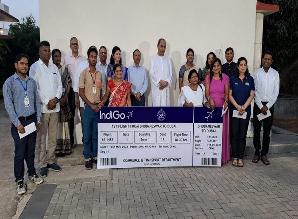 India News | Odisha: CM Naveen Patnaik Launches Ticket Sales of First Direct Flight from Bhubaneshwar to Dubai