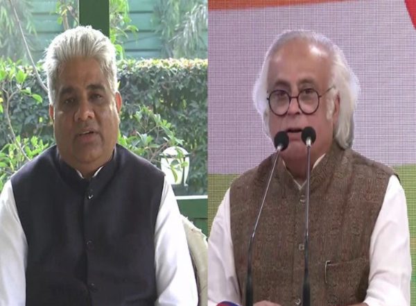 India News | Bhupender Yadav, Jairam Ramesh Trade Barbs over Government Move to Send Forest Conservation Bill to Select Committee