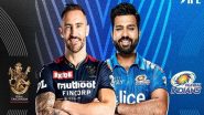 Sports News | RCB Vs MI Match at Chinnaswamy Will Be Biggest Match of IPL 2023: Harbhajan Singh