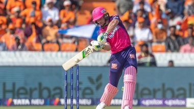 Sports News | IPL 2023: Quick Half-centuries from Buttler, Jaiswal, Samson Power RR to 203/5 Against SRH