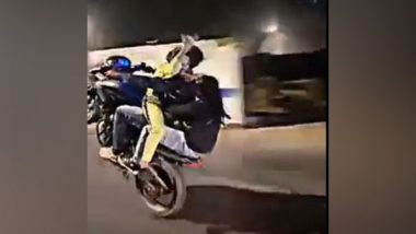 Mumbai Biker Arrested Days After Video of 'Wheelie' Stunt Went Viral on Social Media