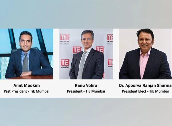 Business News | TiE Mumbai Appoints Ranu Vohra as the New President of the Chapter and Dr Apoorva Ranjan Sharma as the President Elect