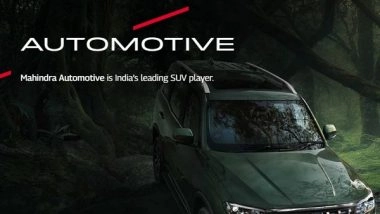 Business News | Mahindra Posts 31% Growth in Vehicle Sales During March 2023