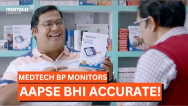 Business News | Medtech Life Launches Ad Campaign to Raise Awareness of Accurate Blood Pressure Monitoring