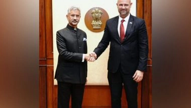 World News | Jaishankar Meets Speaker of Israel's Knesset Amir Ohana, Discusses Bilateral Ties