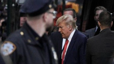 World News | Trump Arrives in New York Ahead of Expected Arraignment