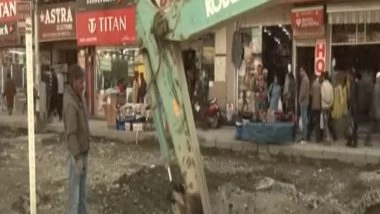 India News | Srinagar: Reconstruction of Famous Ghanta Ghar in Full Swing