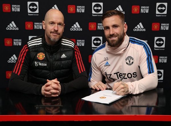 Luke Shaw Signs Contract Extension with Manchester United, to Remain at Club Until 2027