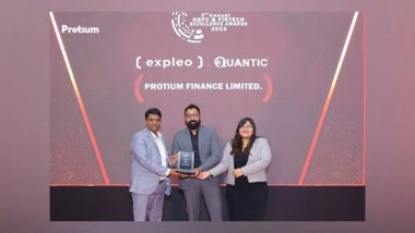 Business News | Protium Wins the Best Brand Building Award at the 2nd Annual NBFC & Fintech Excellence Awards 2023