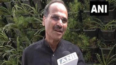 India News | Rahul Gandhi Disqualification: Congress MP Adhir Ranjan Writes to LS Speaker Seeking Debate in Parliament