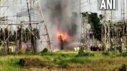India News | West Bengal: Massive Fire Breaks out in Hooghly Sub-Station; Fire Tenders Immediately Rushed to Spot