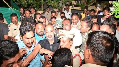 India News | Telangana BJP Chief Bandi Sanjay Detained by Police from Residence; Party Threatens to Launch Protest