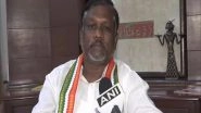 India News | Raipur: Congress MLA Brihaspat Singh Thrashes Bank Employees, Justifies Act Alleging They Siphoned off Farmers' Money