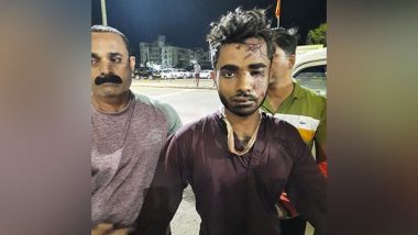 Kerala Train Fire Incident: Suspect Accused of Setting Co-Passenger Ablaze in Kozhikode Arrested From Maharashtra