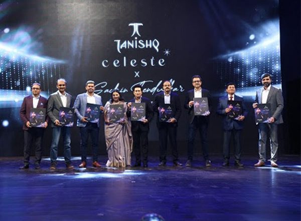 Business News | Tanishq Unveils 'Celeste X Sachin Tendulkar' Solitaire Collection: The Amalgamation of Brilliance and Rarity