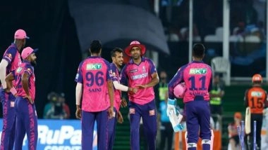 Sports News | IPL 2023: Rajasthan Royals Win Toss, Elect to Field First Against Punjab Kings