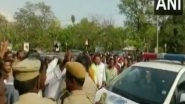 India News | Telangana: BRS Stages Protest Outside Hanumakonda Court Against Bandi Sanjay
